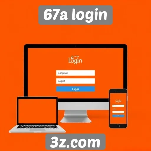 Acessibilidade do site 67a login para diferentes dispositivos