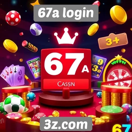 67a login oferece diversidade de jogos para usuários