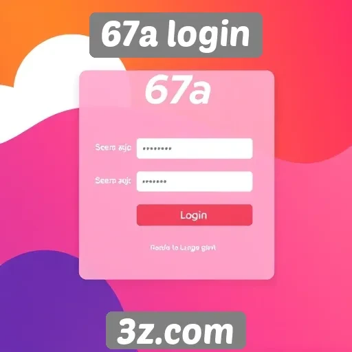 Facilidade de uso da interface do 67a login