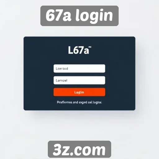 Interface amigável do 67a login melhora experiência